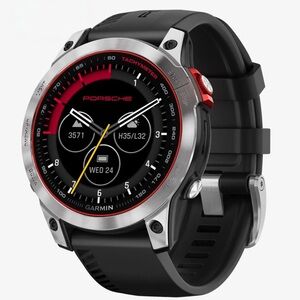 Garmin Porsche Edition Smartwatch - Black